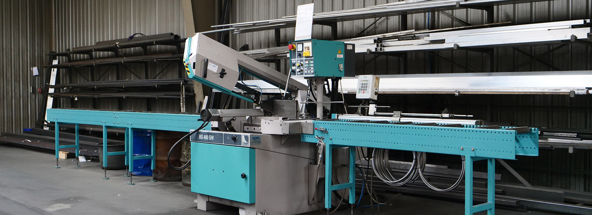 Van Rooijen Metaal | Zaagmachine - Header img